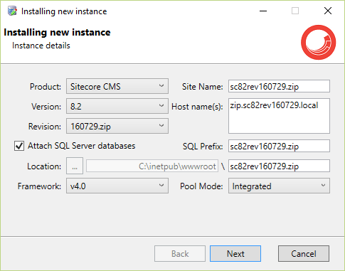 SIM New Instance Popup.png