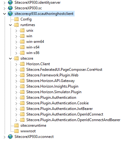 sitecore20horizon20-20iis20web20app