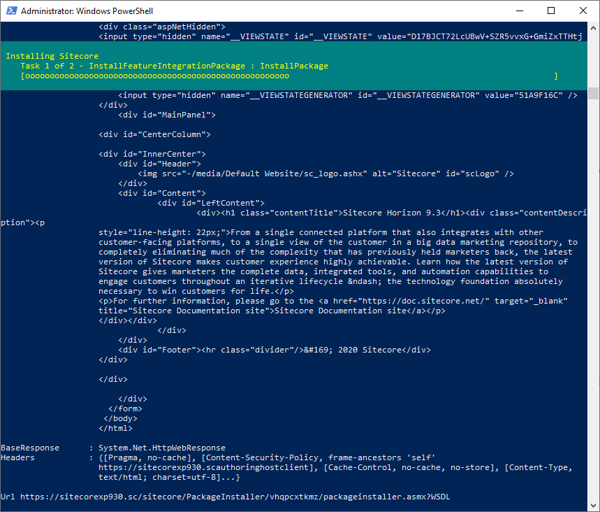 sitecore20horizon20-20installation